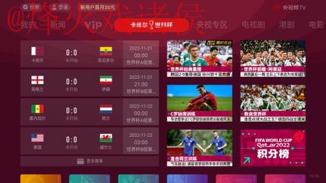 最全世界杯直播排行入口地址攻略